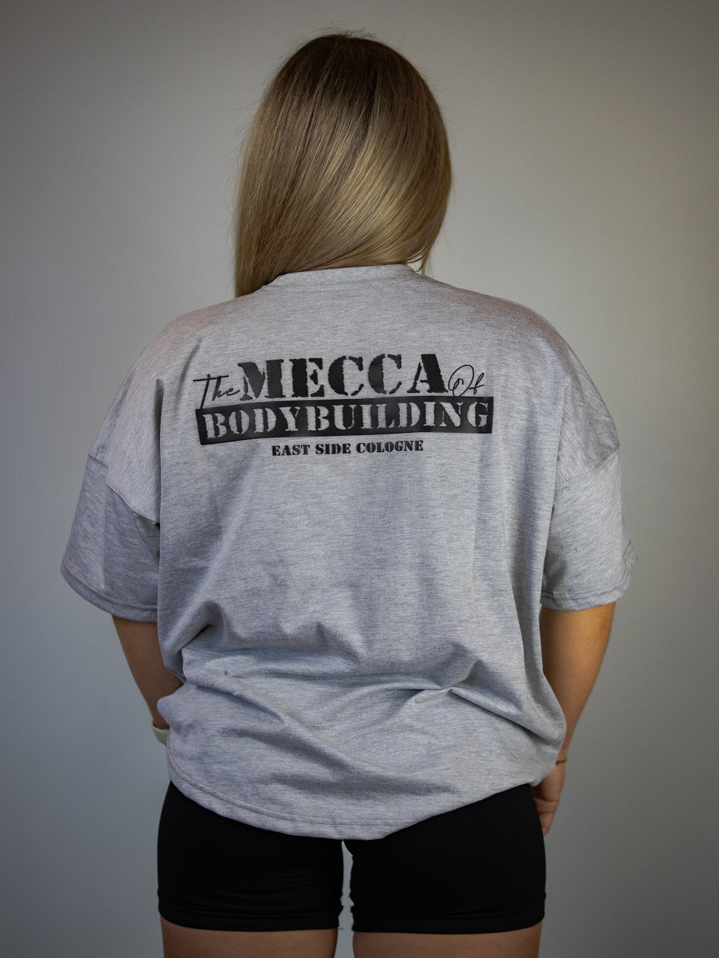 Oversize Kraft Station T-Shirt Grau