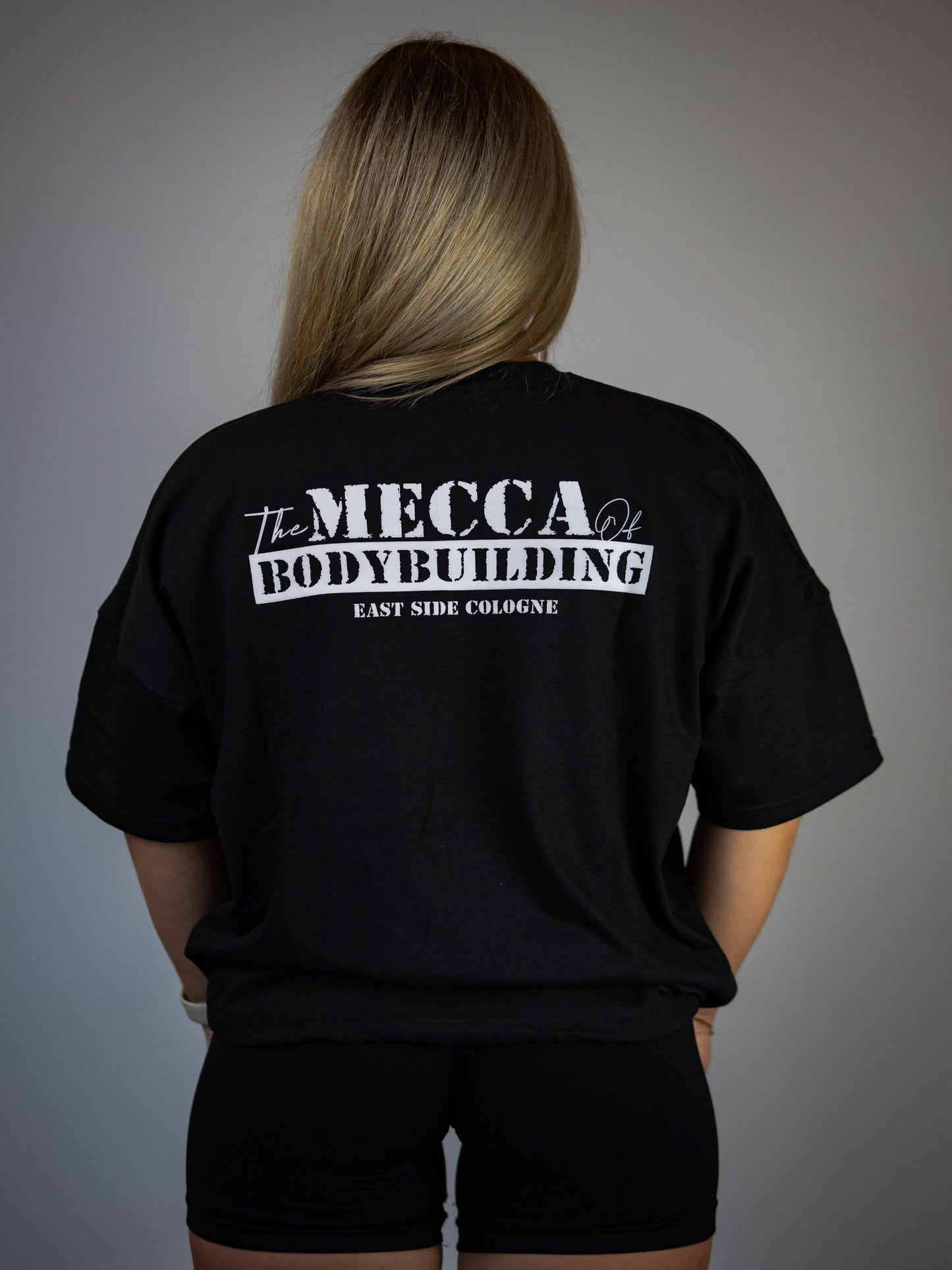 Oversize Kraft Station T-Shirt Schwarz