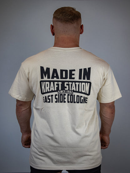 Kraft Station T-Shirt Beige