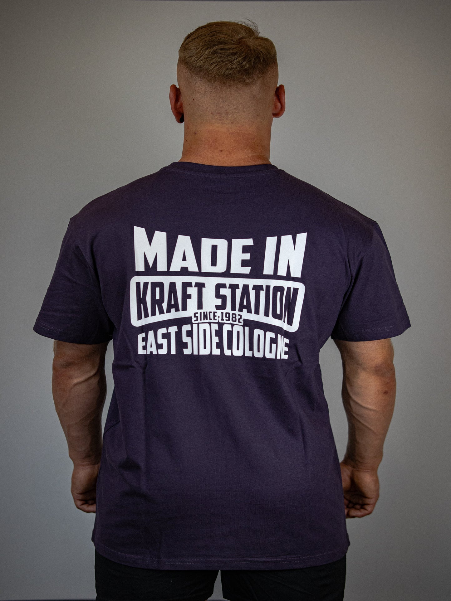 Kraft Station T-Shirt Purple Night