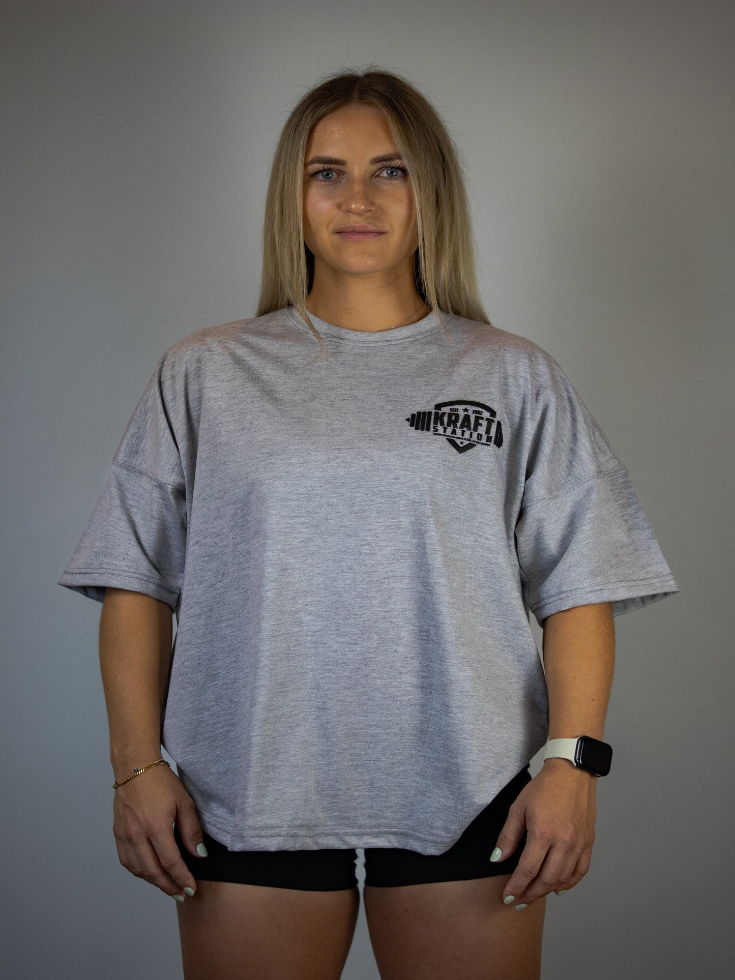 Oversized t-shirt grey